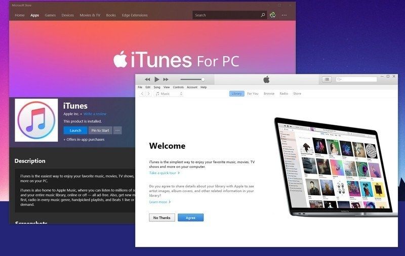 iTunes For PC