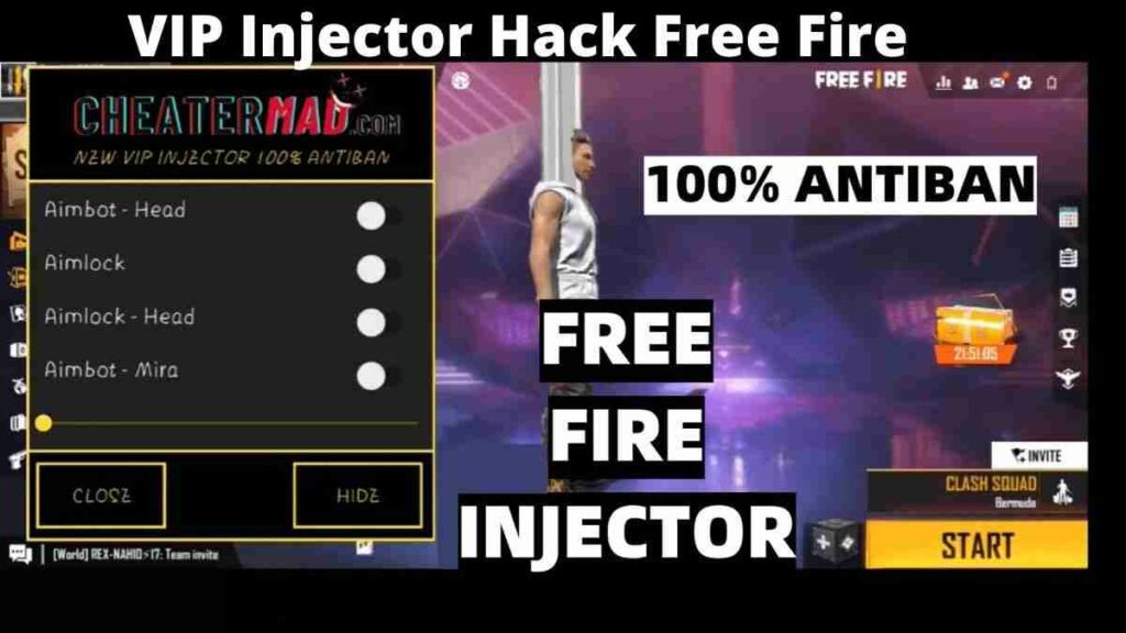 VIP Injector Hack Free Fire